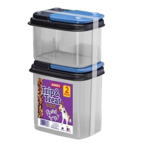 Buddeez Buddeez 103170 Trip & Treat on the Go Pet Treat Containers - Pack of 2 103170 - main
